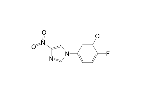 1-(3-Chloro-4-fluorophenyl)-4-nitro-1H-imidazole