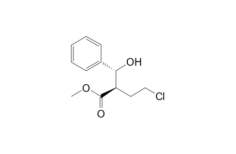 (R)-methyl 4-chloro-2-((R)-hydroxy(phenyl)methyl)butanoate