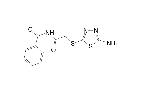 Benzamide, N-[2-(5-amino-[1,3,4]thiadiazol-2-ylsulfanyl)acetyl]-