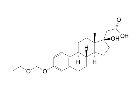 3-O-Ethoxymethyl-17.alpha.-carboxymethyl-17.beta.-estradiol