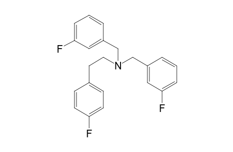 N,N-Bis(3-fluorobenzyl)-4-fluorobenzeneethanamine