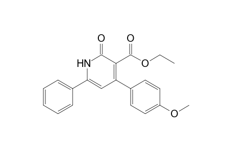 Ethyl 1,2-Dihydro-4-(4-methoxyphenyl)-6-phenyl-2-oxo-3-pyridinecarboxylate