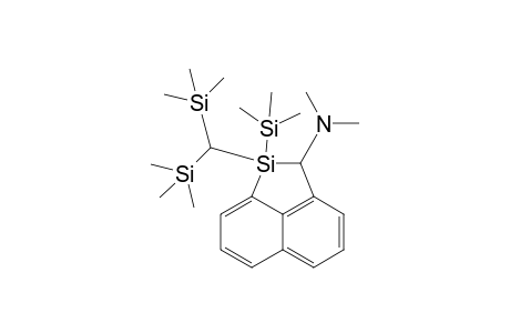 (E)-2-Dimethylamino-1-trimethylsilyl-1-[bis(trimethylsilyl)methyl]-1-silaacenaphthene