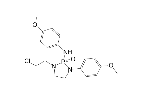 3-(2-Chloroethyl)-1-(4-Methoxyphenyl)-2-[(4-methoxyphenyl)amino]-2-oxo-1,3,2-diazaphospholidine