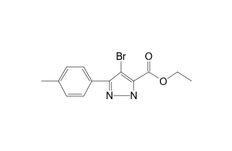 Ethyl 5-[p-tolyl]-4-bromopyrazole-3-carboxylate