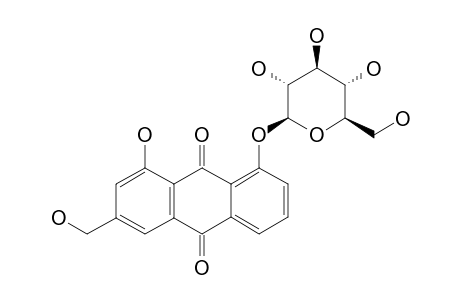 ALOE-EMODINE-8-O-BETA-D-GLUCOPYRANOSIDE
