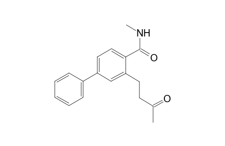 N-Methyl-3-(3-oxobutyl)-[1,1'-biphenyl]-4-carboxamide