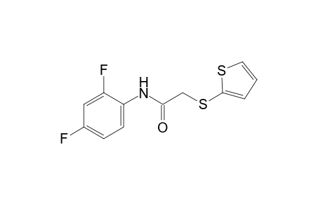 2',4'-difluoro-2-[(2-thienyl)thio]acetanilide