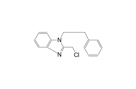 1H-benzimidazole, 2-(chloromethyl)-1-(2-phenylethyl)-