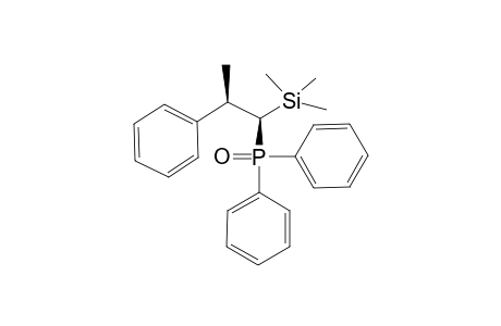 (1S*,2S*)-1-Diphenylphosphinoyl-2-phenyl-1-trimethylsilylpropane