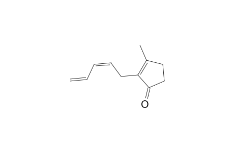 2-Cyclopenten-1-one, 3-methyl-2-(2,4-pentadienyl)-, (Z)-