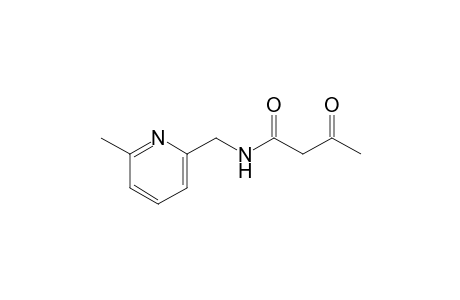 N-[(6-methyl-2-pyridyl)methyl]acetoacetamide