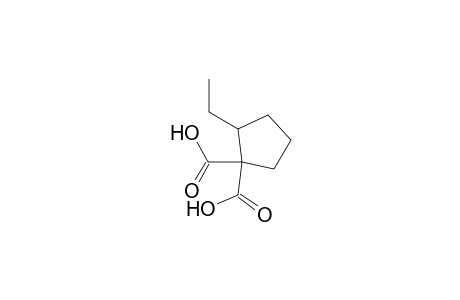 1,1-Cyclopentanedicarboxylic acid, 2-ethyl-