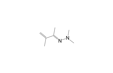 3-Buten-2-one, 3-methyl-, dimethylhydrazone