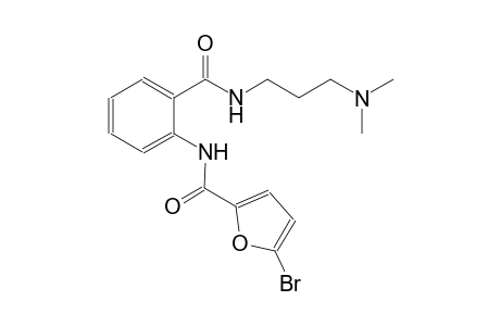 2-furancarboxamide, 5-bromo-N-[2-[[[3-(dimethylamino)propyl]amino]carbonyl]phenyl]-