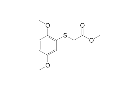 Methyl 2-(2,5-dimethoxyphenylthio)acetate