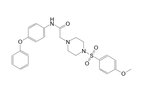 1-piperazineacetamide, 4-[(4-methoxyphenyl)sulfonyl]-N-(4-phenoxyphenyl)-