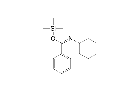 Trimethylsilyl N-cyclohexylbenzenecarboximidate