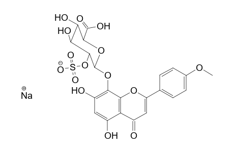 Takakin 8-O-.beta.-D-glucuronide 2"-sodium sulphate