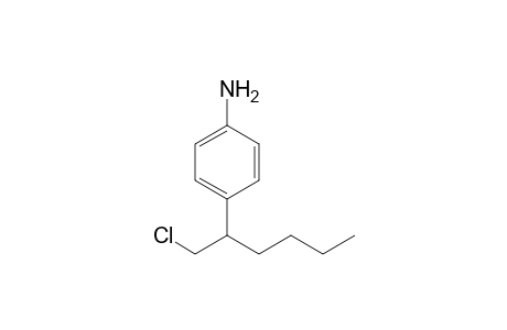4-(1-(Chloromethyl)pentyl)aniline