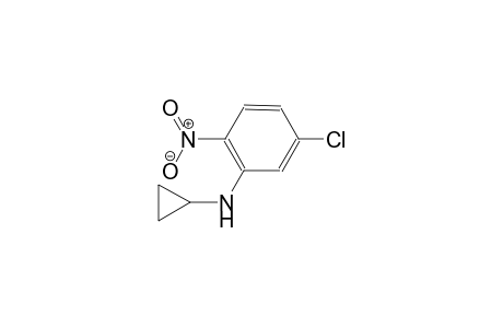benzenamine, 5-chloro-N-cyclopropyl-2-nitro-