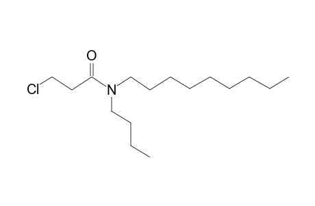 Propionamide, 3-chloro-N-butyl-N-nonyl-