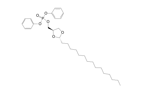 trans-2-Pentadecyl-4-((diphenylphospho)-methyl)-1,3-dioxolane