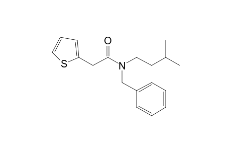 Acetamide, 2-(2-thiophenyl)-N-benzyl-N-(3-methylbutyl)-