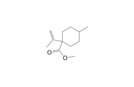 Cyclohexanecarboxylic acid, 4-methyl-1-(1-methylethenyl)-, methyl ester