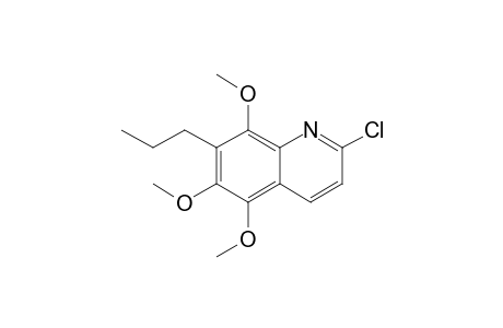 2-Chloro-5,6,8-trimethoxy-7-propylquinoline