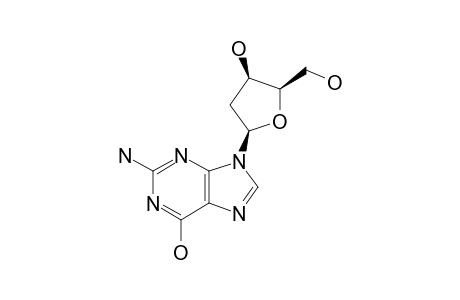 9-(2-DEOXY-BETA-D-THREO-PENTOFURANOSYL)-GUANINE