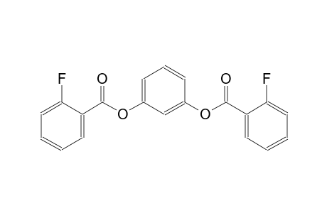 3-[(2-Fluorobenzoyl)oxy]phenyl 2-fluorobenzoate