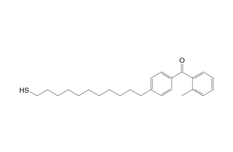 [4-(11'-Mercaptoundecyl)phenyl]-(2''-methylphenyl)-methanone