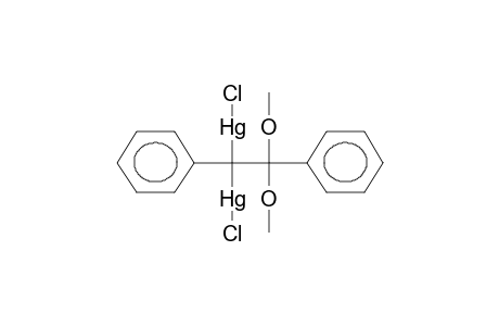 1,1-BIS(CHLOROMERCURO)-2,2-DIMETHOXY-1,2-DIPHENYLETHANE
