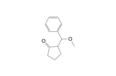 2-(1-Methoxybenzyl)cyclopentanone