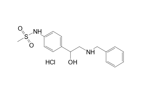 4'-[2-(benzylamino)-1-hydroxyethyl]methanesulfonanilide, hydrochloride