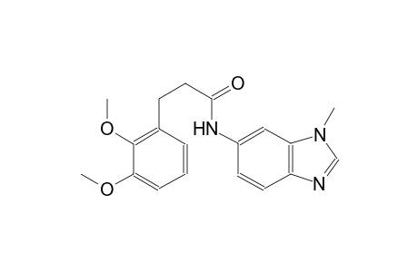 benzenepropanamide, 2,3-dimethoxy-N-(1-methyl-1H-benzimidazol-6-yl)-