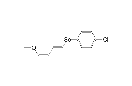 (E,Z)-1-[(4-chlorophenyl)seleno]-4-methoxy-1,3-butadiene