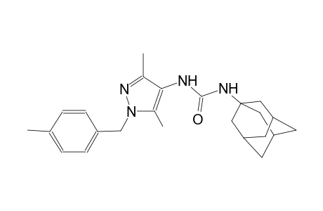 N-(1-adamantyl)-N'-[3,5-dimethyl-1-(4-methylbenzyl)-1H-pyrazol-4-yl]urea