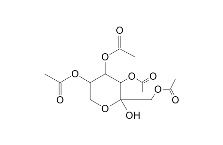 (3,4,5-triacetoxy-2-hydroxy-tetrahydropyran-2-yl)methyl acetate