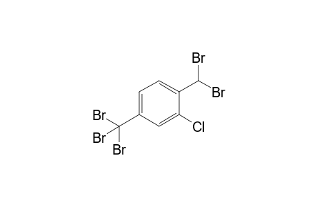 2-Chloro-1-(dibromomethyl)-4-(tribromomethyl)benzene