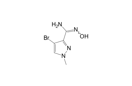 4-bromo-1-methylpyrazole-3-carboxamidoxime
