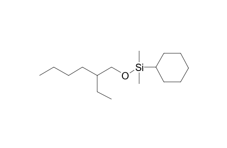 2-Ethyl-1-cyclohexyldimethylsilyloxyhexane