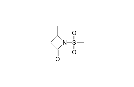 1-Methanesulfonyl-4-methylazetidinone