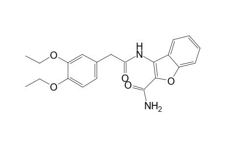 3-[2-(3,4-diethoxyphenyl)ethanoylamino]-1-benzofuran-2-carboxamide