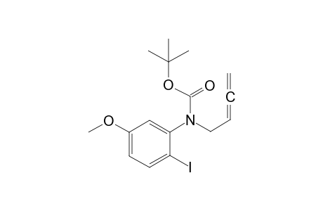 N-(2,3-Butadien-1-yl)-N-(tert-butoxycarbonyl)-2-iodo-5-methoxyaniline