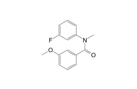 N-(3-Fluorophenyl)-3-methoxy-N-methylbenzamide
