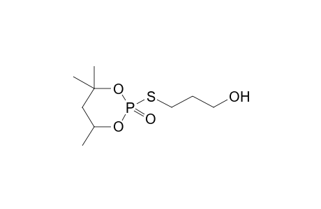 2-(3-HYDROXYPROPYLTHIO)-2-OXO-4,4,6-TRIMETHYL-1,3,2-DIOXAPHOSPHORINANE(DIASTEREOMER MIXTURE)