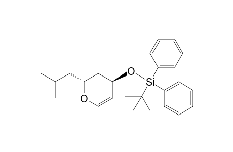 tert-Butyl-[[(2R,4R)-2-(2-methylpropyl)-3,4-dihydro-2H-pyran-4-yl]oxy]-diphenyl-silane