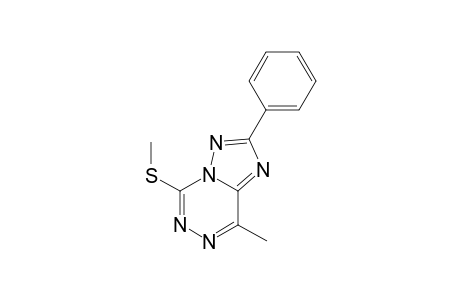 8-Methyl-5-(methylthio)-2-phenyl-[1,2,4]triazolo[1,5-d][1,2,4]triazine